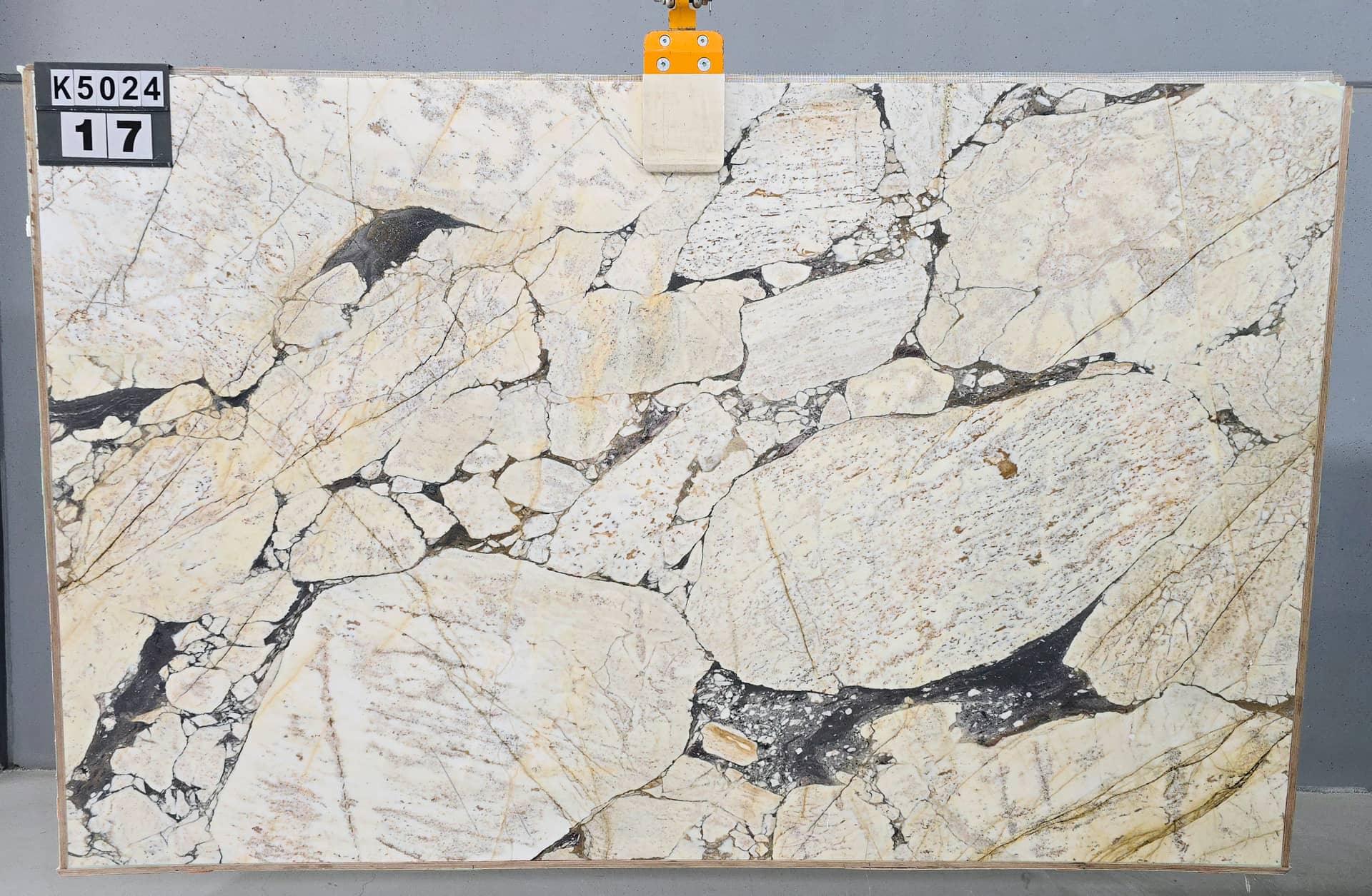 Calacatta Viola Polished marble slab