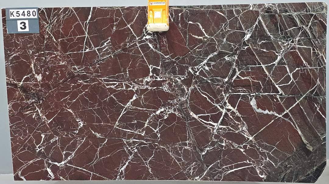 Rosso Levanto Extra Polished marble slab