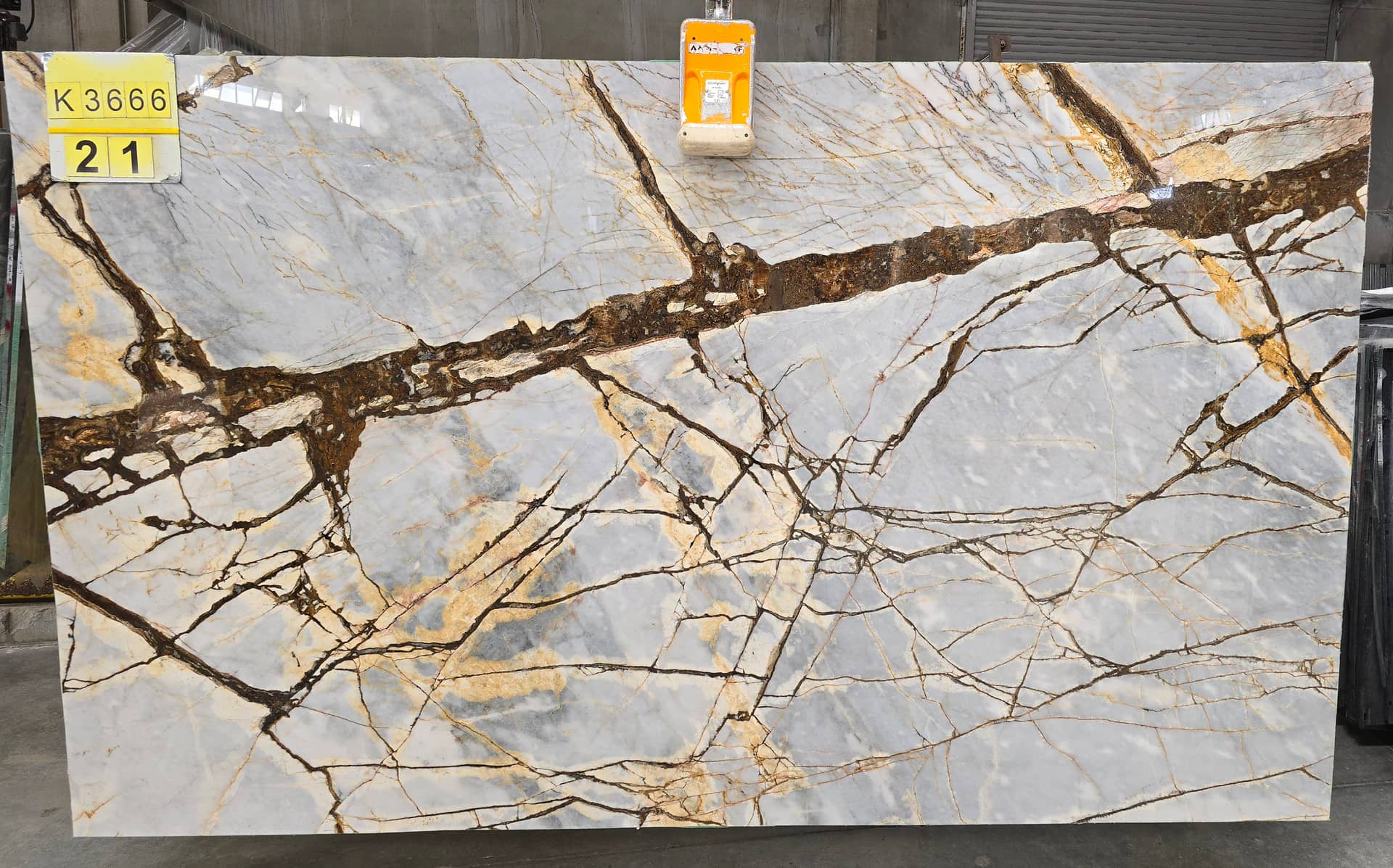Deep River Polished marble slab