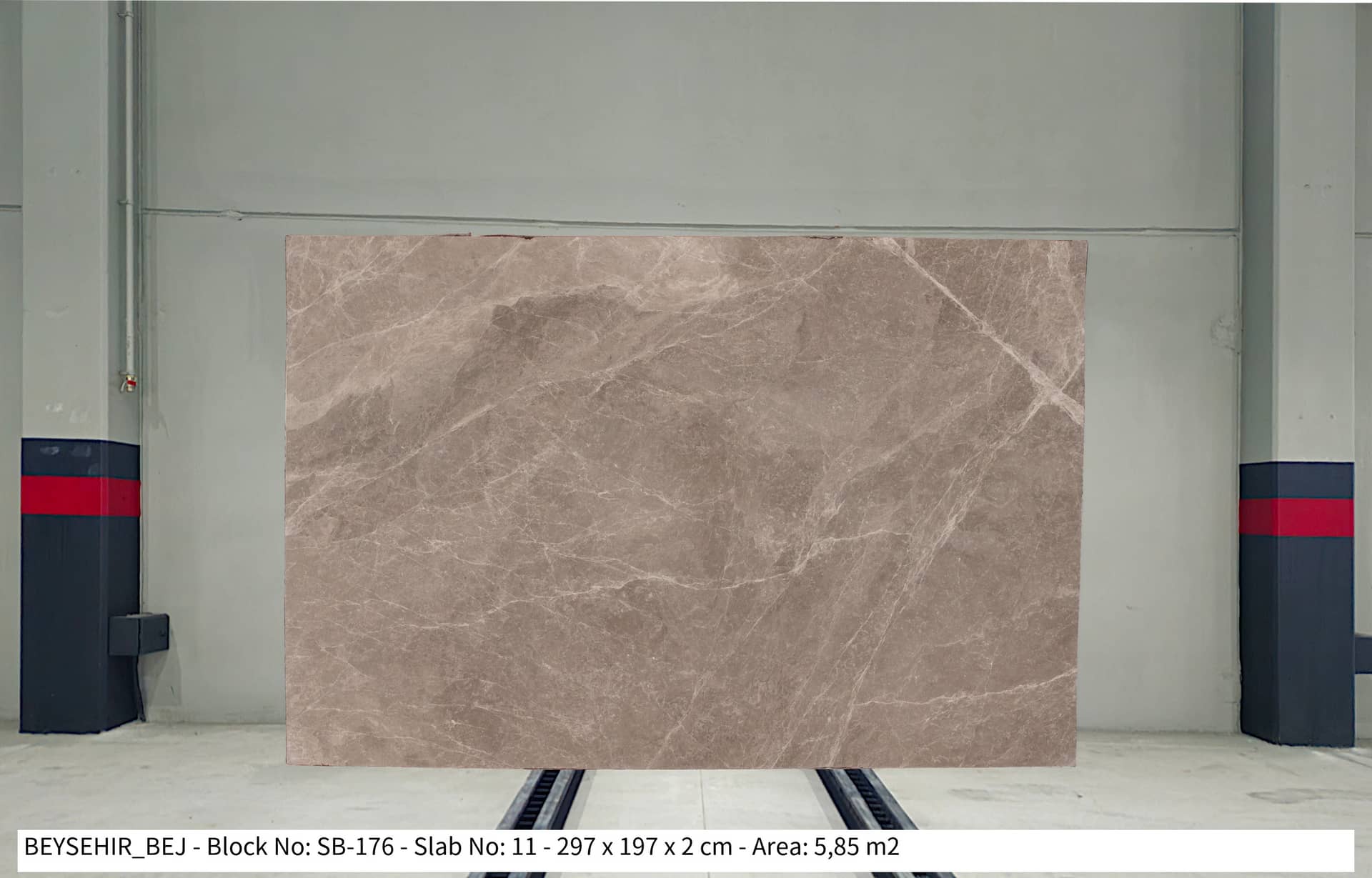 BEYŞEHİR BEJ Polished marble slab