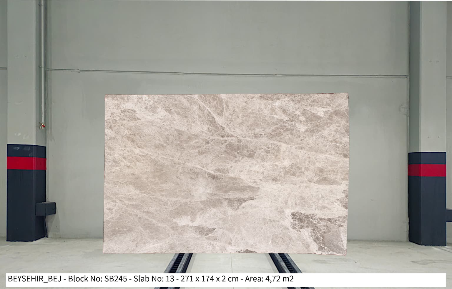 BEYŞEHİR BEJ Polished marble slab