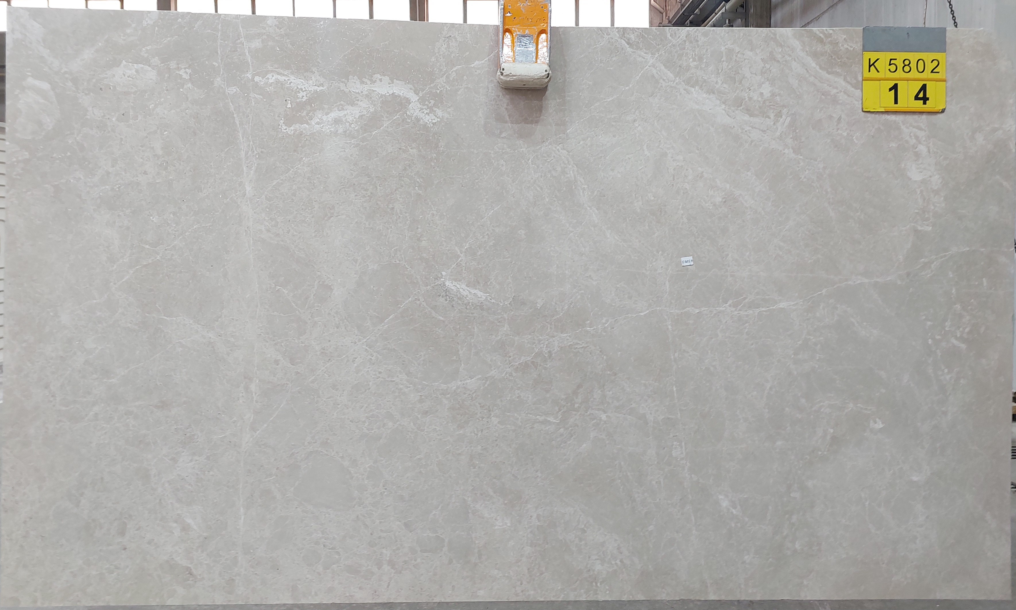 MOON CREAM K5802 Honed marble slab