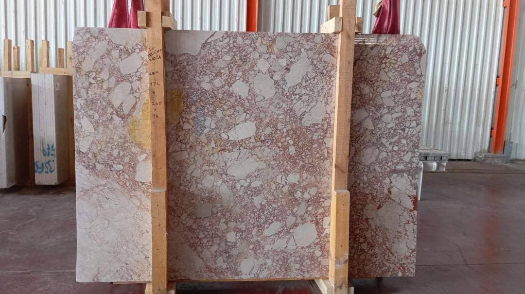Bellissimo Viola Polished marble slab