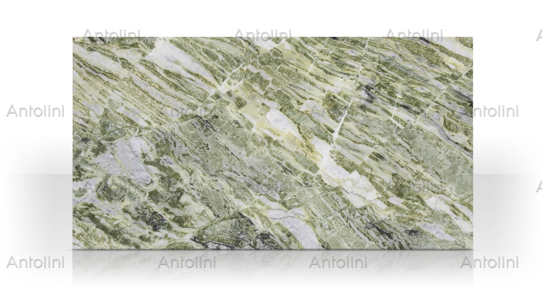 Ancient Green marble slab