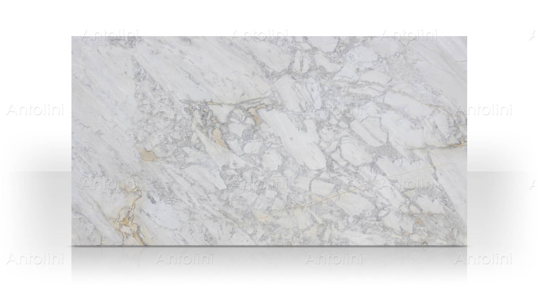 Arabescato Glazed marble slab