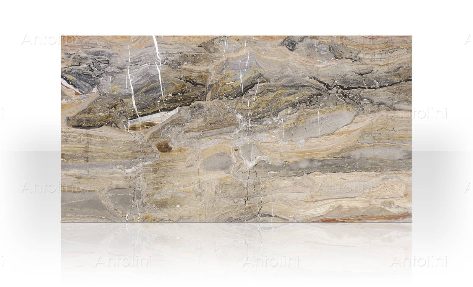 Arabescato Orobico Multicolor marble slab
