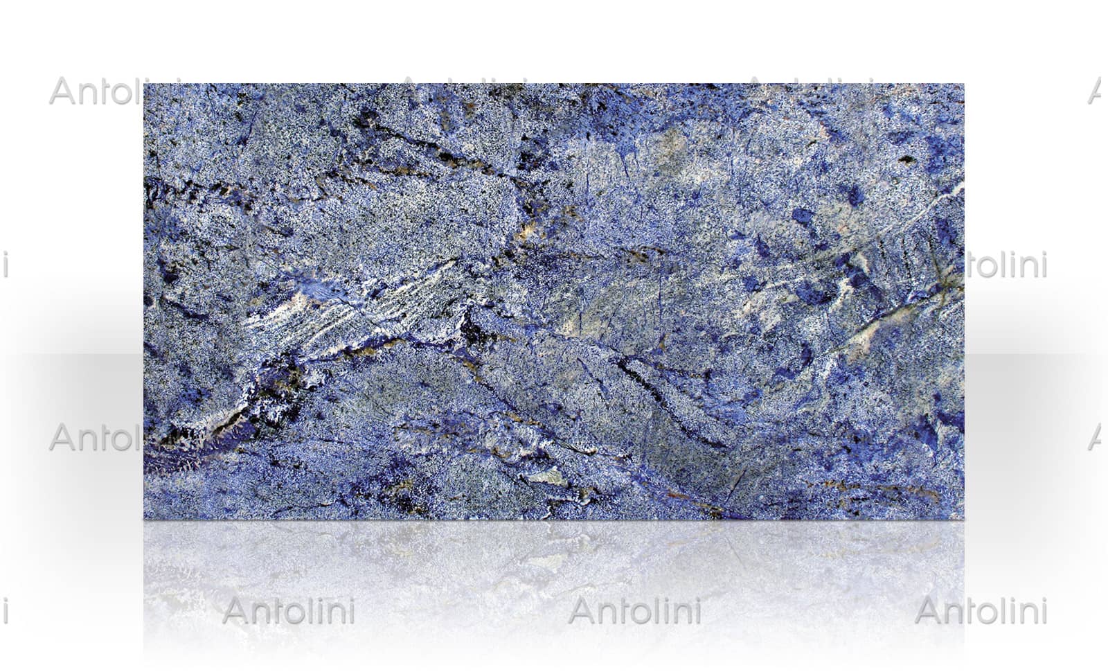 Azul Bahia granite slab