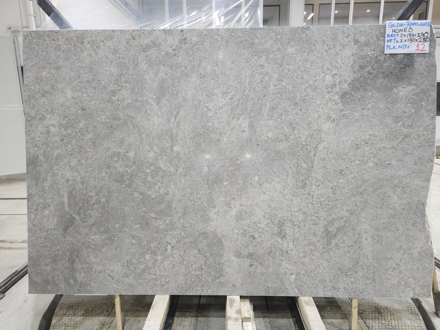 Tundra Grey Polished marble slab
