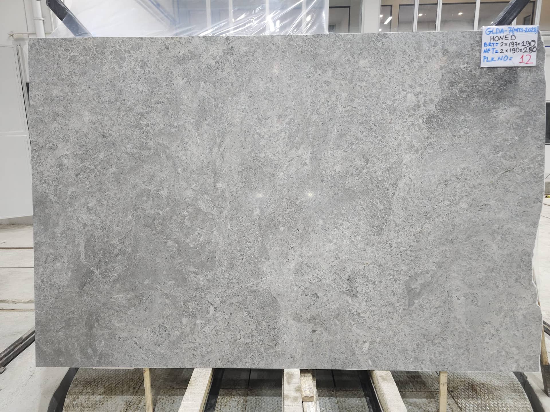 Tundra Grey Polished marble slab