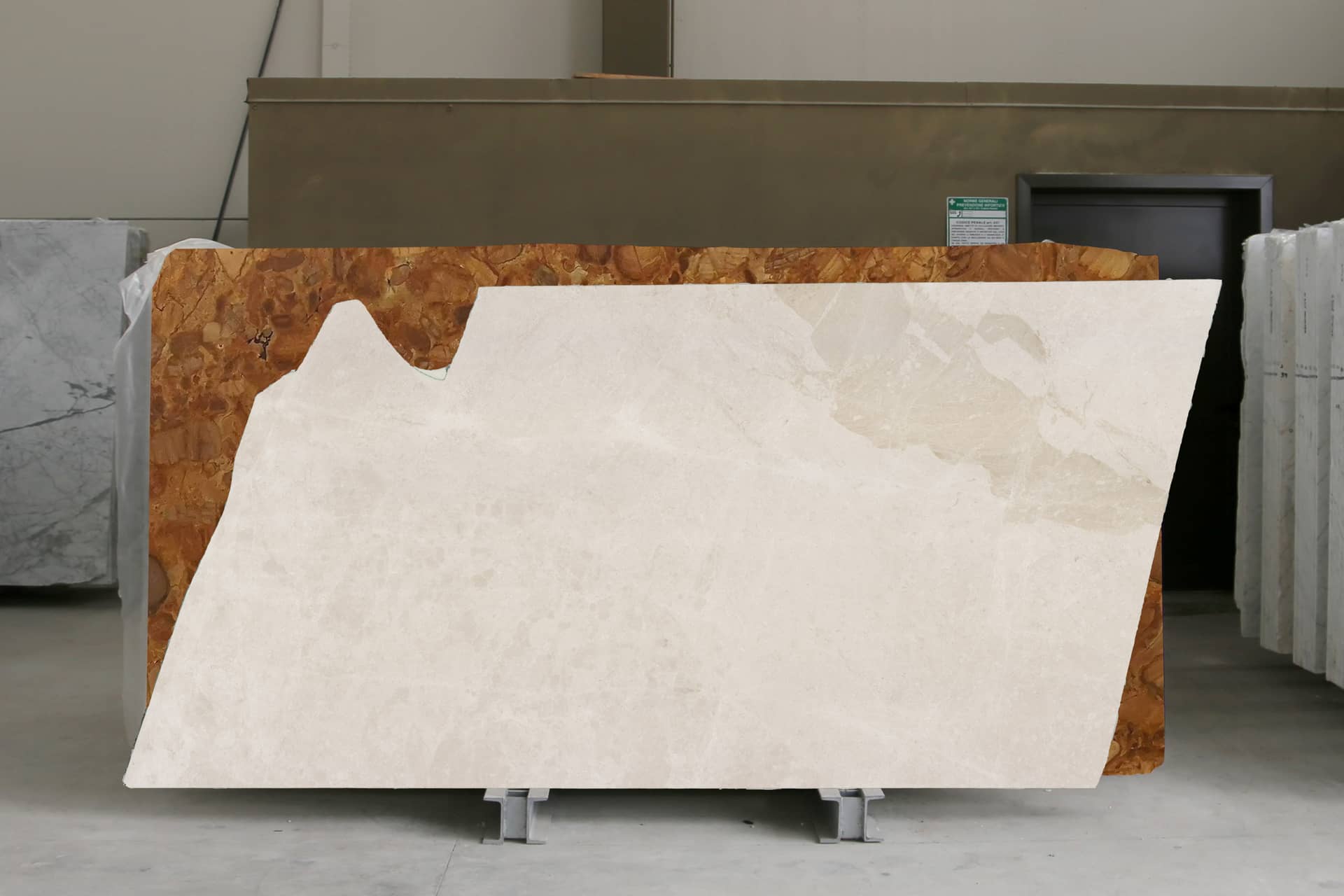 BAIYULAN Polished marble slab