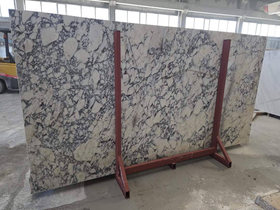 Calacatta Viola Polished marble slab