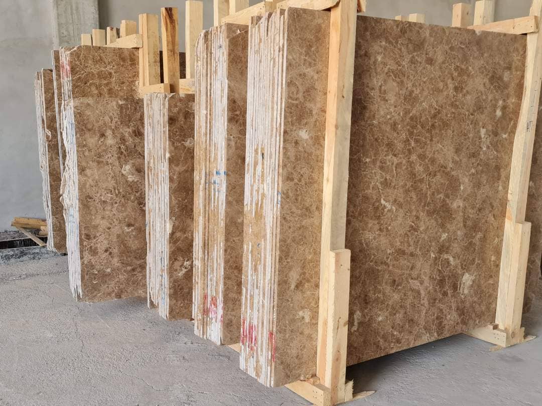 DARK EMPERADOR Polished marble slab